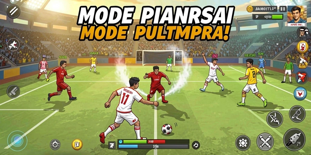 Fitur multiplayer untuk bermain bersama teman.