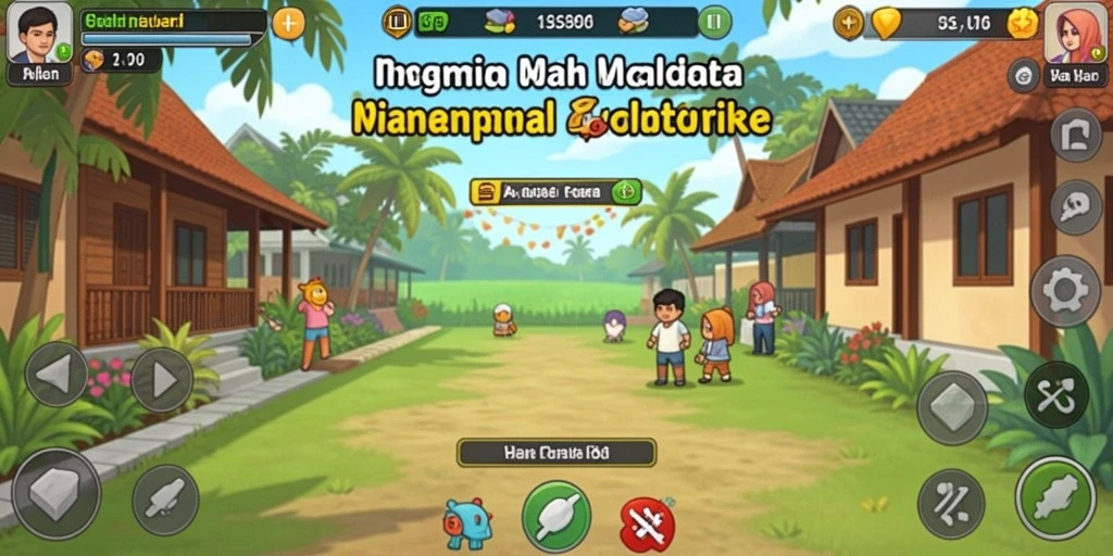 Tangkapan layar menu permainan yang menunjukkan berbagai opsi mode.