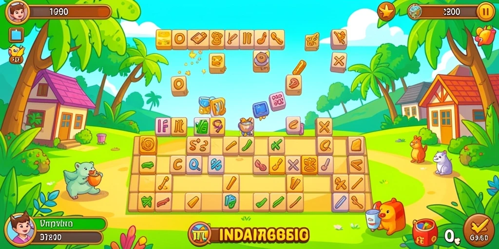 Screenshot dari turnamen seru dalam game.