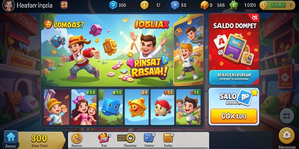 Screenshot memperlihatkan hadiah besar yang bisa dimenangkan.