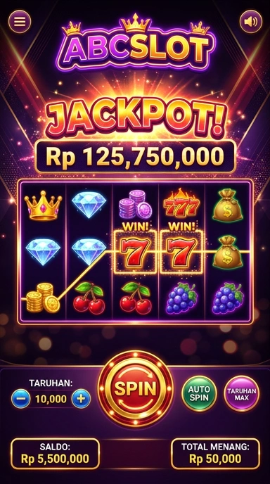 abcslot — layar beranda
